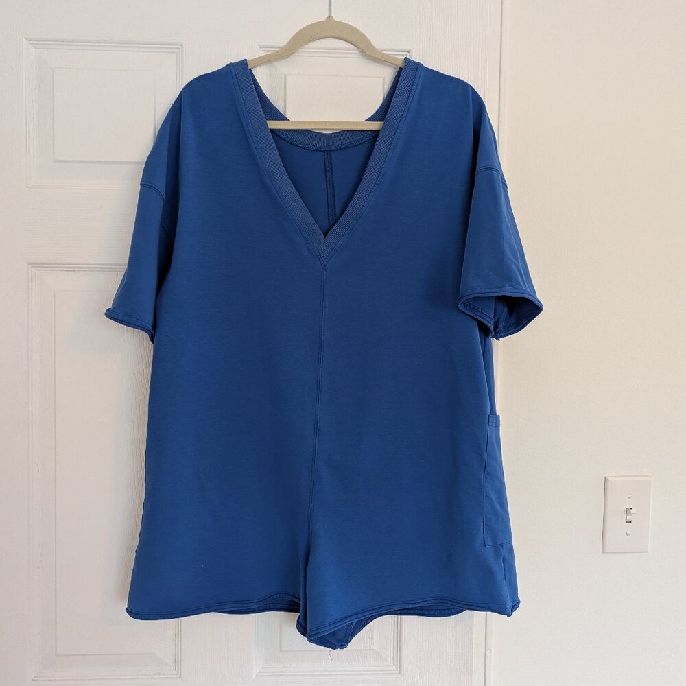Blue Romper